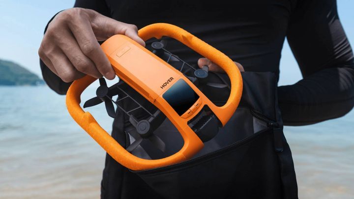 HoverAir Aqua: Drohne fu00fcr Wassersportaufnahmen