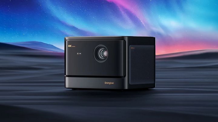 Dangbei DBOX02: Heimkino-Projektor mit 4K-Auflu00f6sung und 2.000 ISO-Lumen