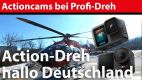 Reportage-Dreh: GoPro Hero 13 und DJI Action 5 im Rettungshubschrauber