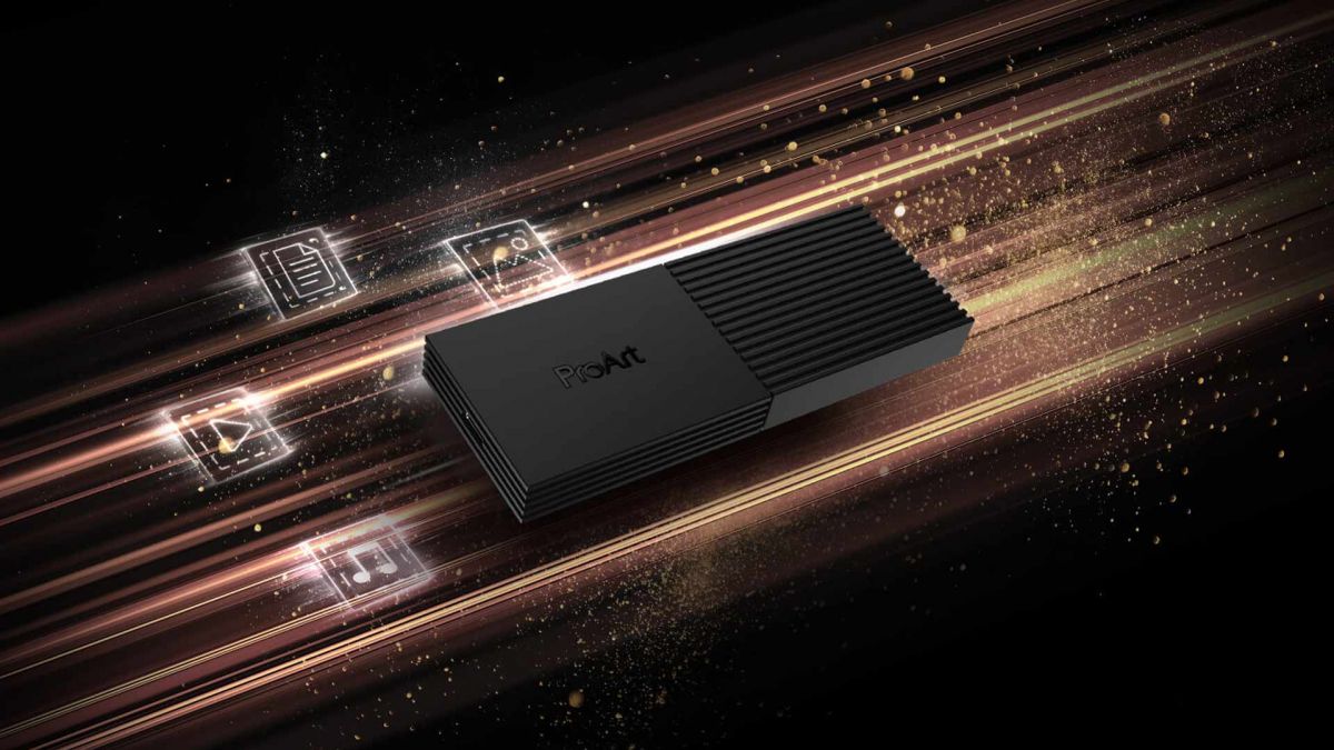 Asus ProArt PA40SU: SSD-Gehäuse für Kreativbranche