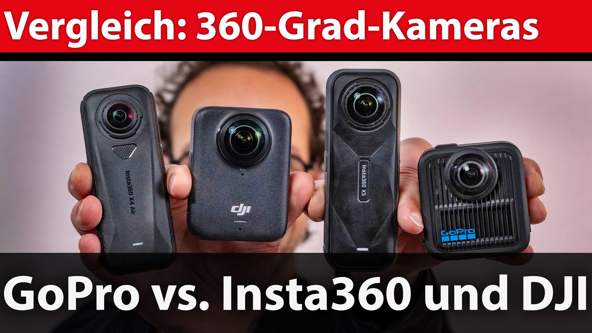 GoPro, DJI und Insta360: Wer baut die beste 360-Grad-Kamera?