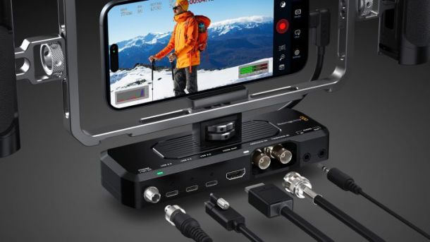 lackmagic Design: Apple ProRes und ProRes RAW-Support, Camera ProDock