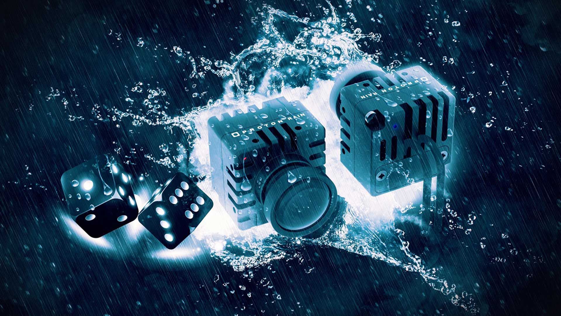 Proton Cam Rain: wassergeschu00fctzte Mini-Kamera