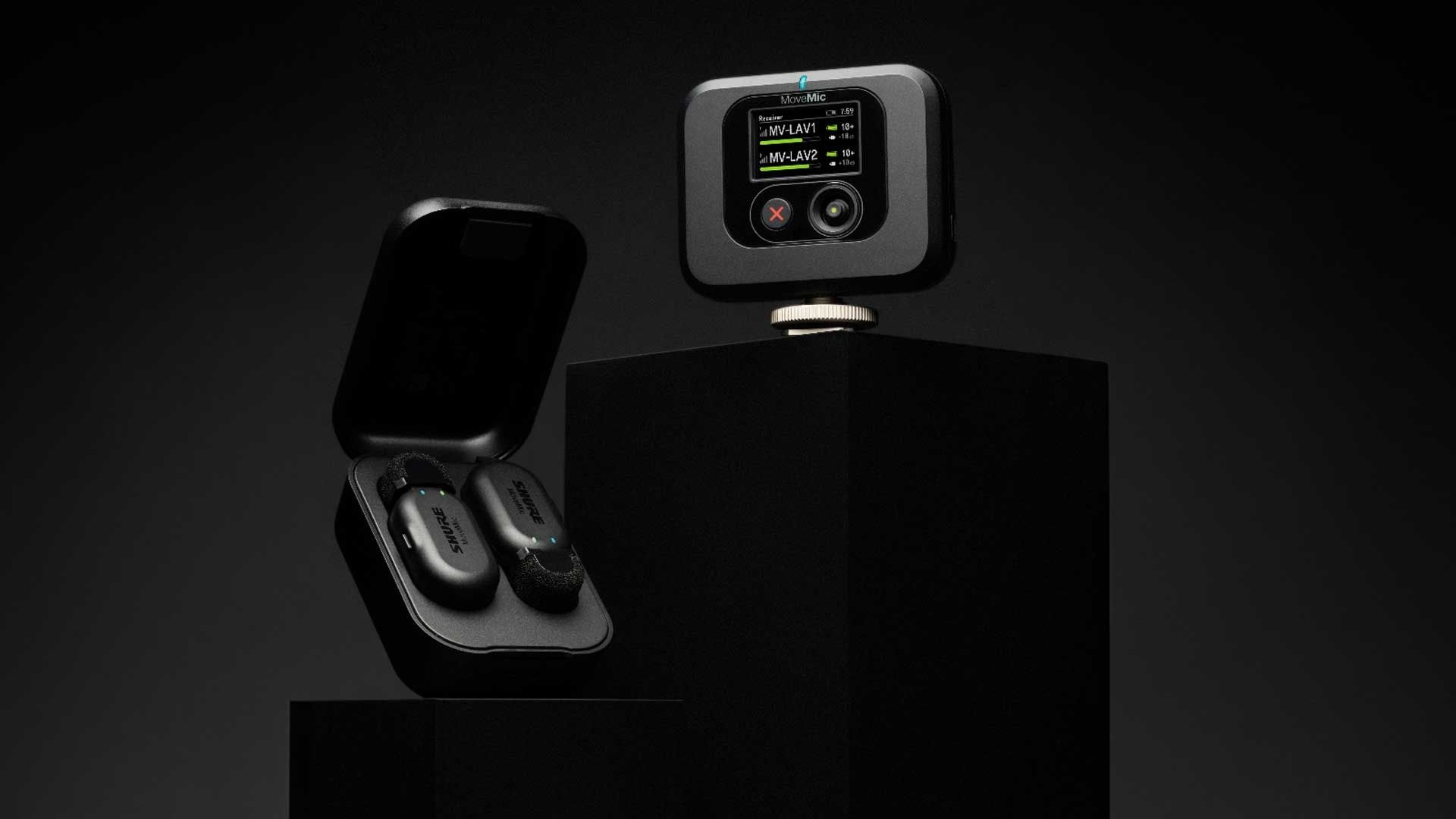 Shure MoveMic: Zweikanal-Lavaliermikrofon funkt direkt zum Smartphone